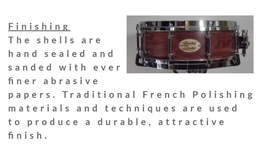 wooden snare drum