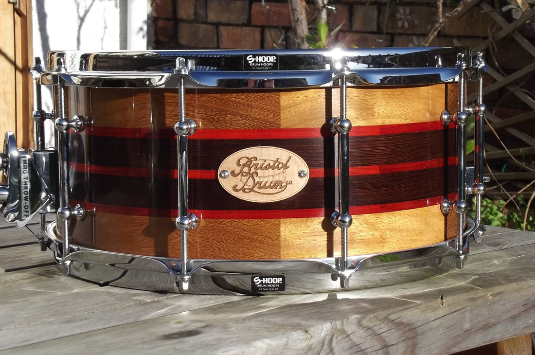 snare drum, Dave Rowntree, unique snare drum, wooden snare drum