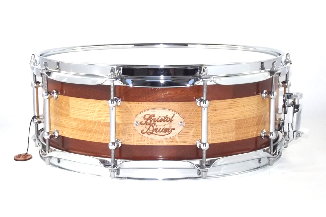Classic snare drum, wooden snare drum