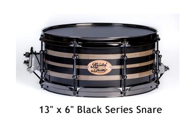 black snare drum