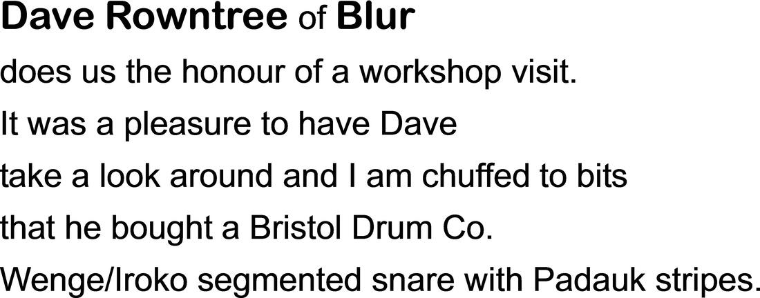 Snare drum, Blur, Dave Rowntree, David Rowntree, snare drum